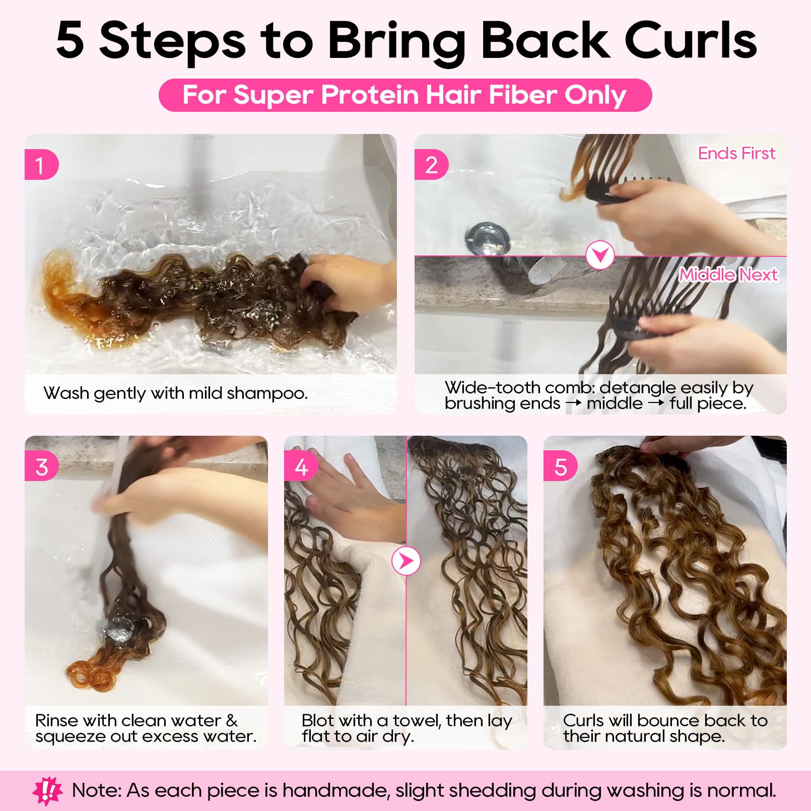 REECHO GoGo curly extensions for daily wear and versatile styling