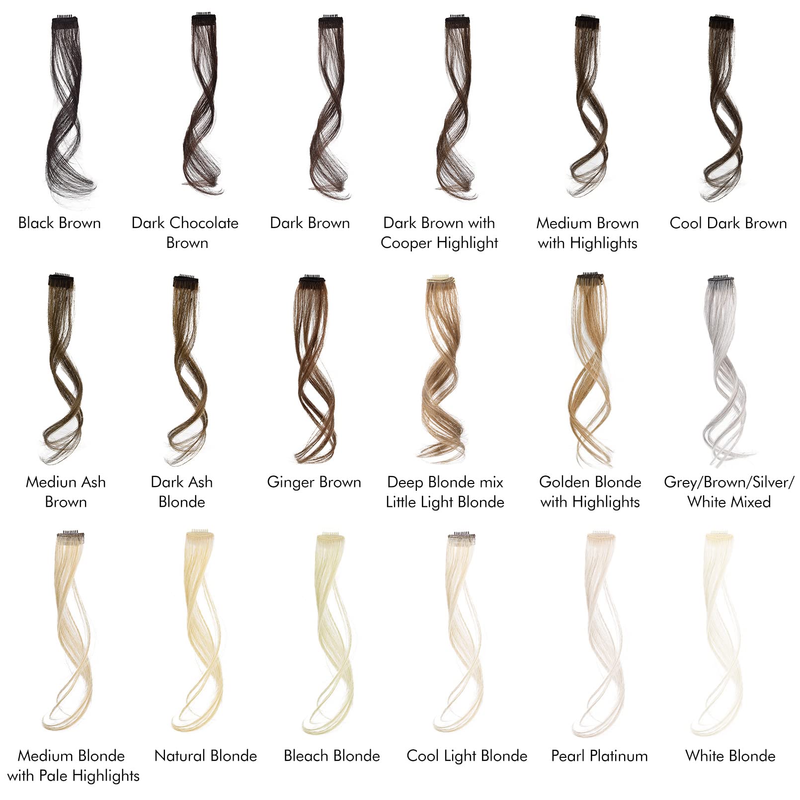 REECHO long side air bangs ready for DIY styling with curling wand