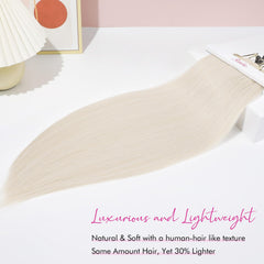 REECHO natural soft synthetic fiber finish for seamless look