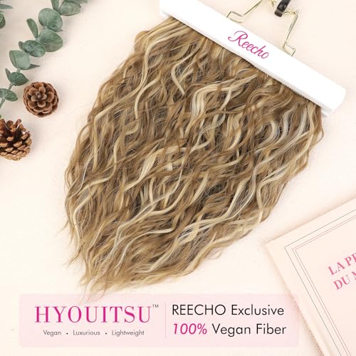 REECHO invisible lace weft provides a flat, undetectable finish