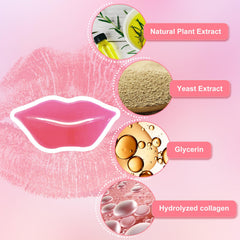 Applying REENGULL lip mask to lips to soothe and hydrate.