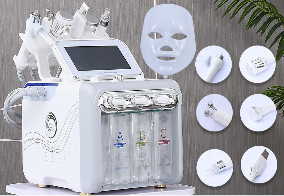 REEOOH Hydrogen Oxygen 7-in-1 face and neck massage session