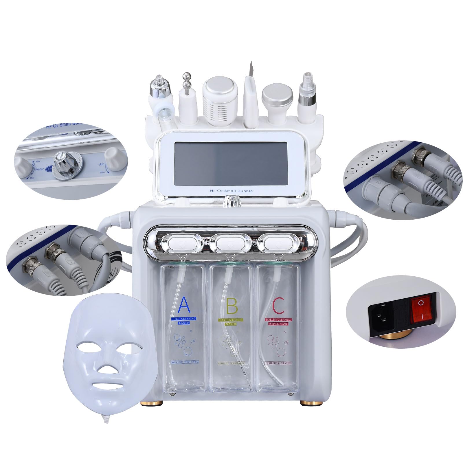 REEOOH Hydrogen Oxygen 7-in-1 at home spa use for personal care
