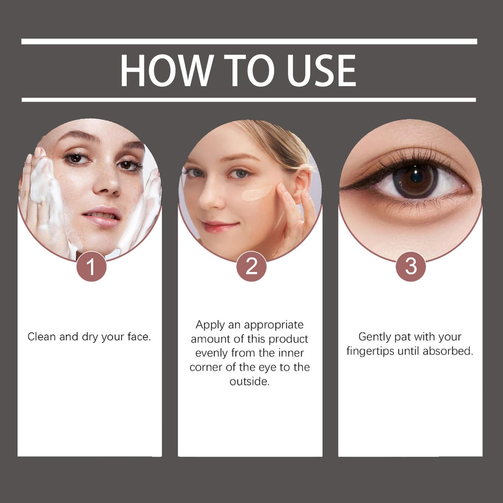 Reepic Cosmer Luminous Eye Corrector application demo demonstrates precise under-eye application.