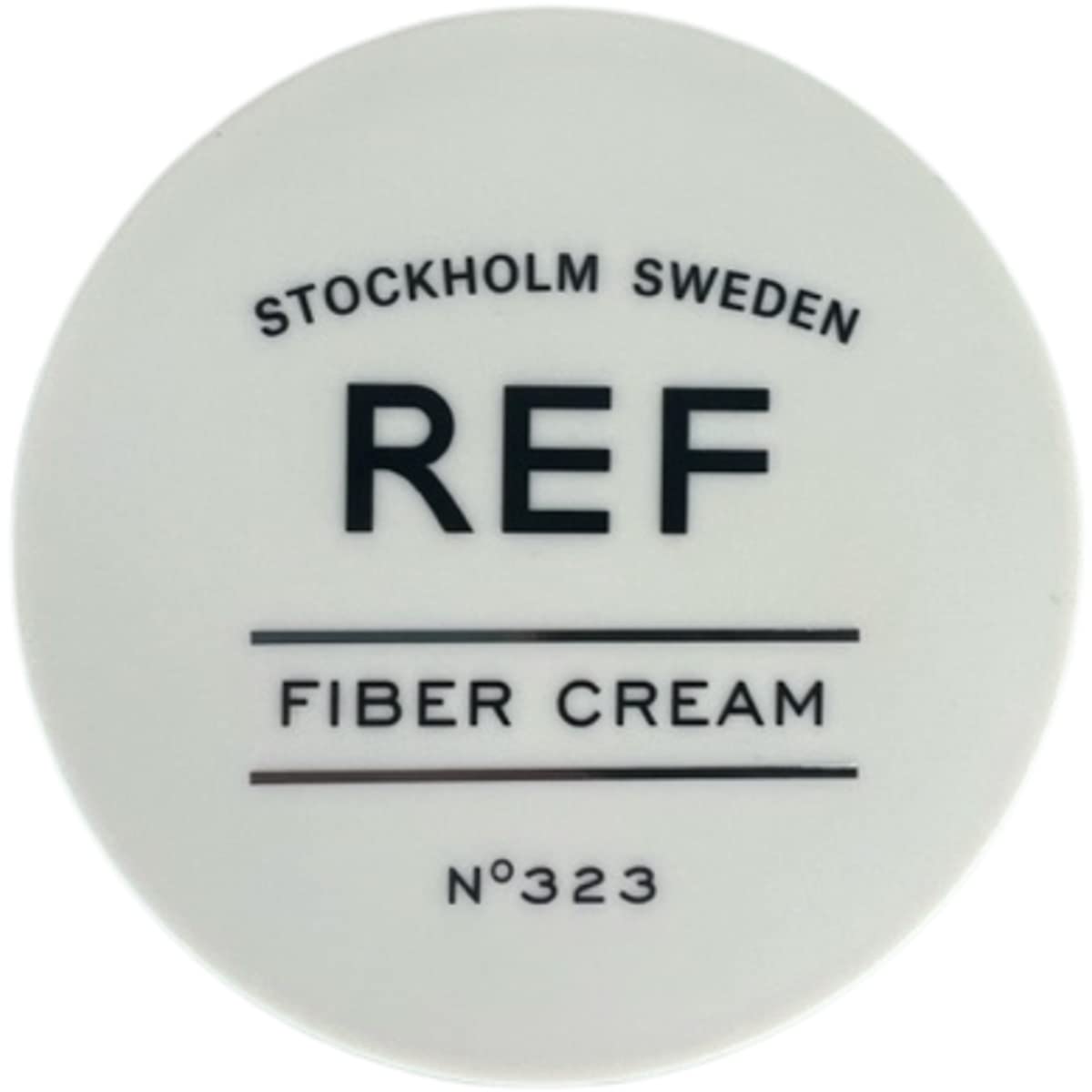 REF FIBER CREAM N°323 packaging highlights premium Swedish design for daily use