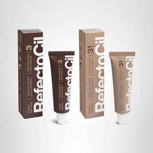 Applying the dye with precision gloves for even coverage.