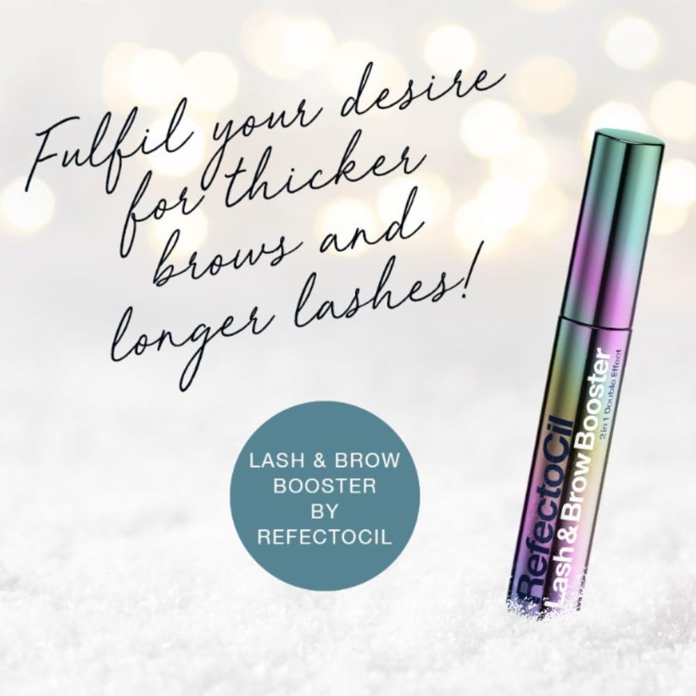 RefectoCil Lash & Brow Booster ingredients list emphasizes natural actives