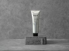 REF Sculpting Gel tube application shows easy styling and control.