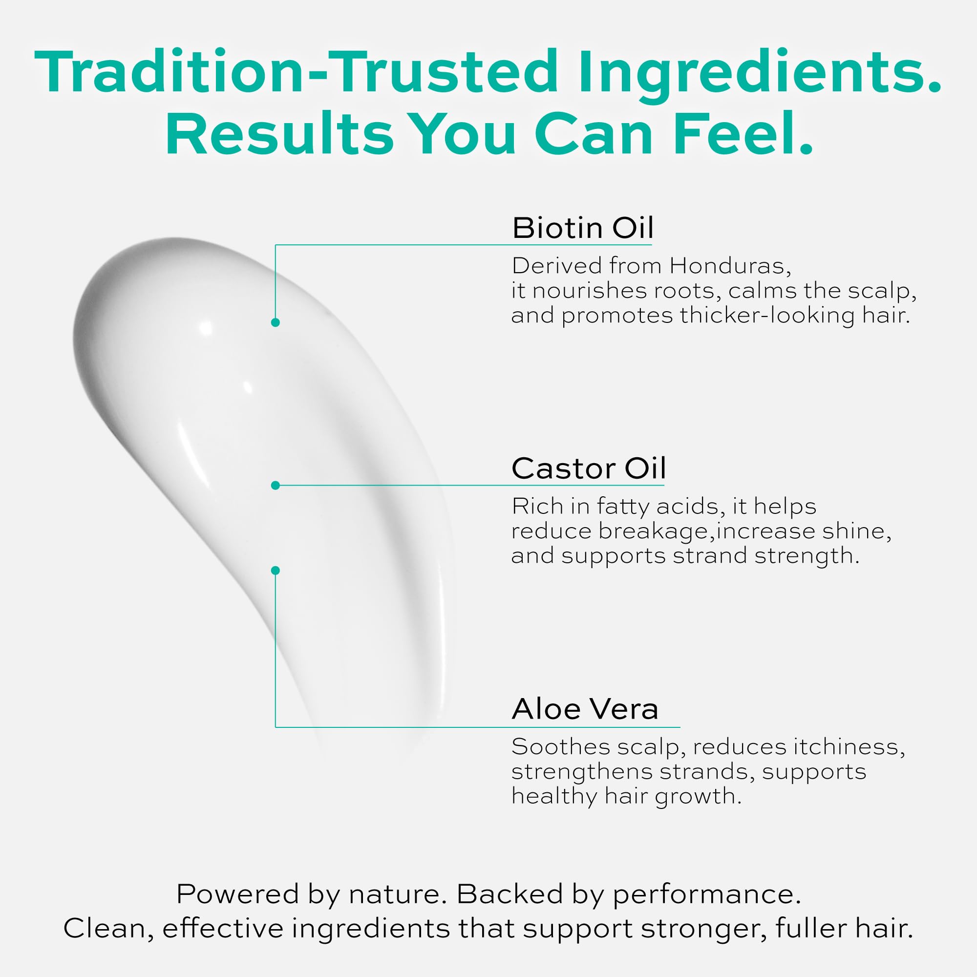 User applying 2-in-1 shampoo-conditioner for quick, efficient daily wash.