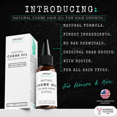 REFORIAN Chebe Oil jar texture shows rich formula for nourished, stronger hair