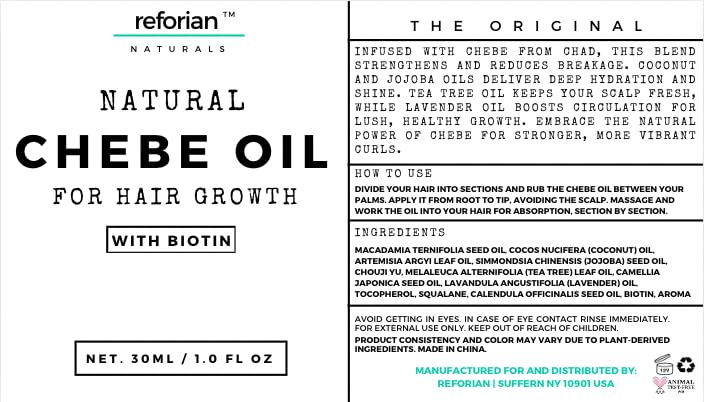 REFORIAN packaging emphasizes sustainability and natural hair care ritual