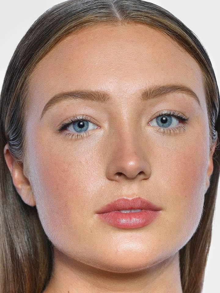 REFY Brow Pencil Light demonstrates natural 3D brow definition on fair-to-light skin.