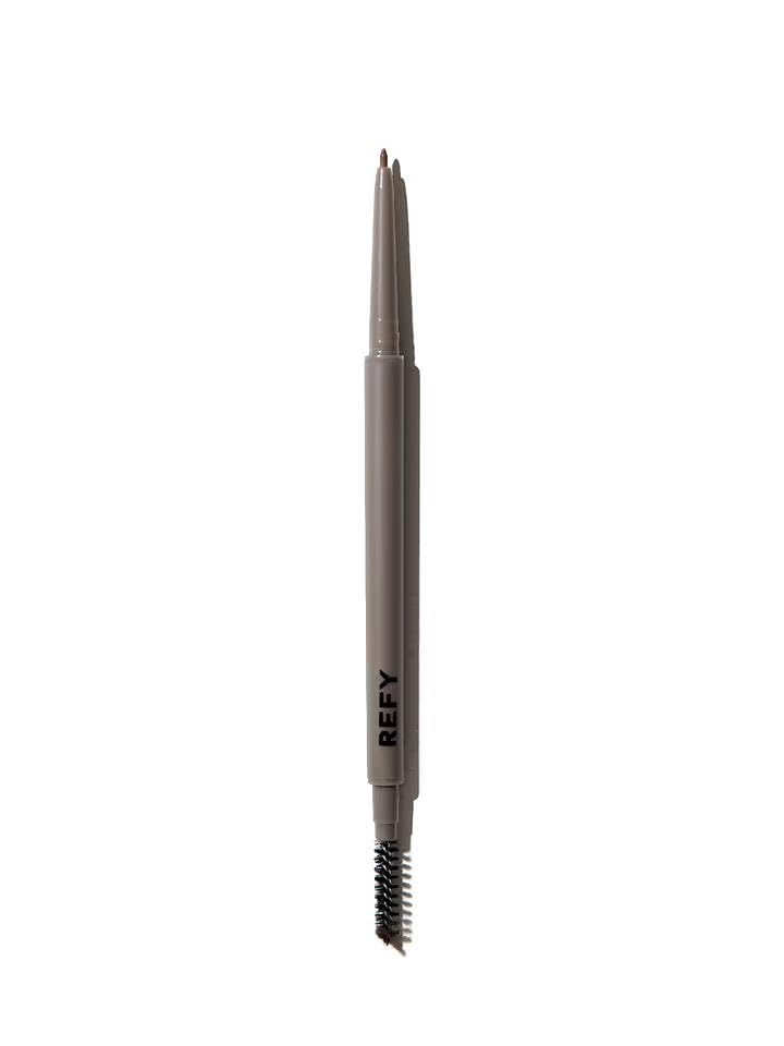 REFY Brow Pencil Light: ultra-fine tip for precise hair-stroke drawing.