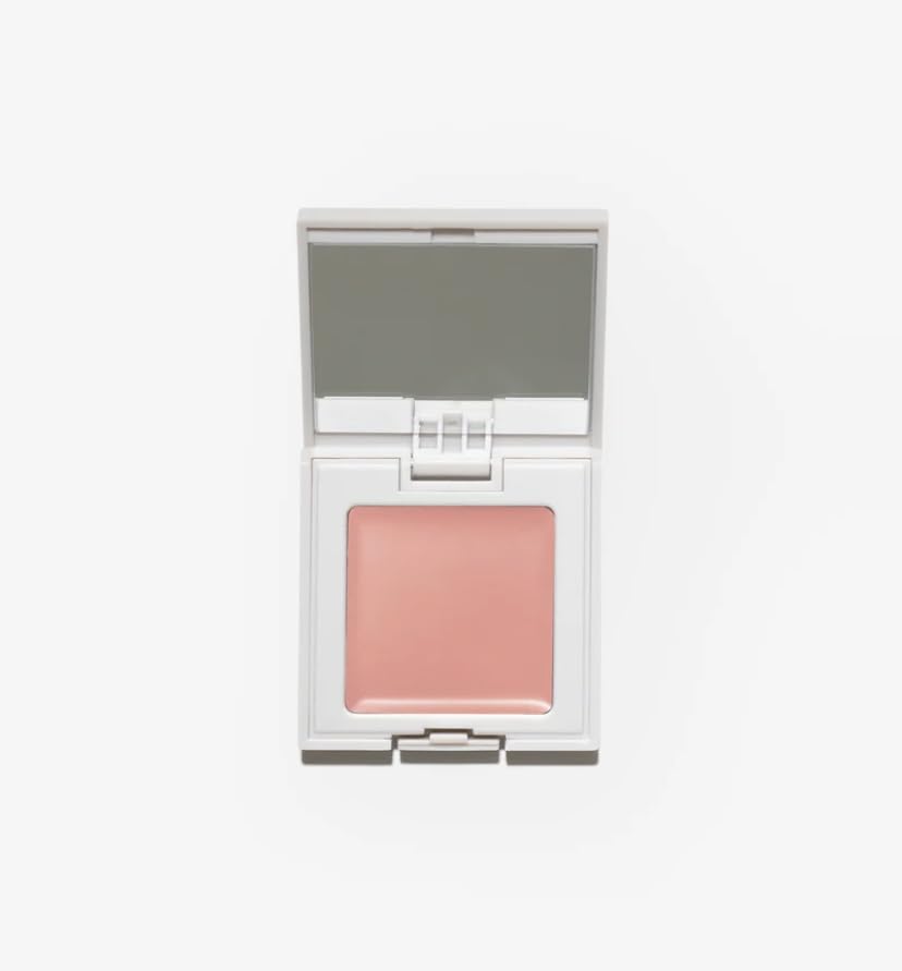 REFY Cream Blush Rose shows creamy texture for a natural, buildable flush.