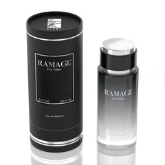 Regal Fragrances Cologne bottle with amber liquid, hints at warm sophistication.