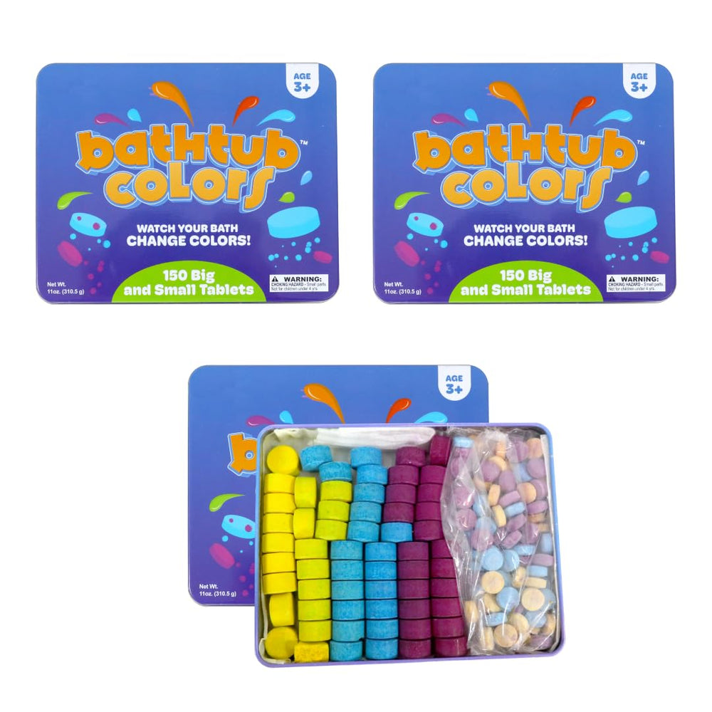 Regal Games Kid Made Modern easy cleanup, no stains or residue after color fizzing