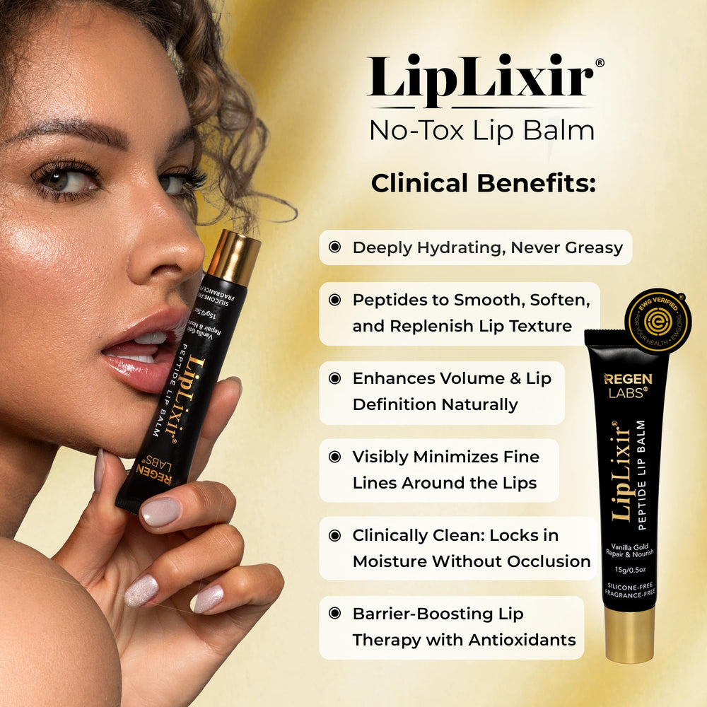 Application moment showing smooth glide for daily lip nourishment.