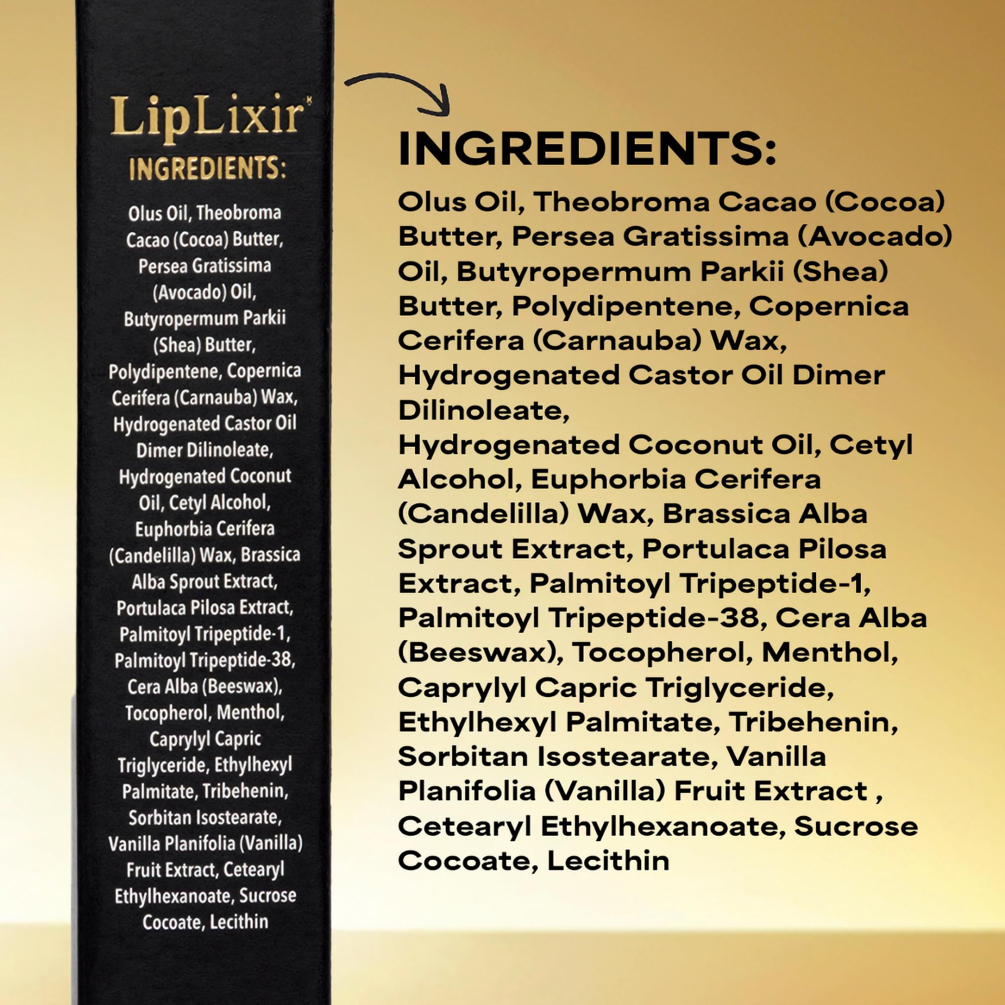 Clean-label close-up confirms petrochemical-free and fragrance-free ingredients.