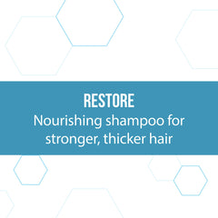 REGENEPURE NT label closeup highlights trusted hair-thickening ingredients.