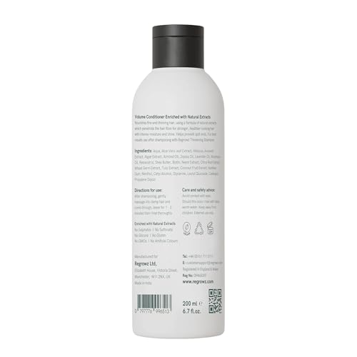 Regrowz Miracle Hair Volume Conditioner pack-3 display emphasizes value and fullness
