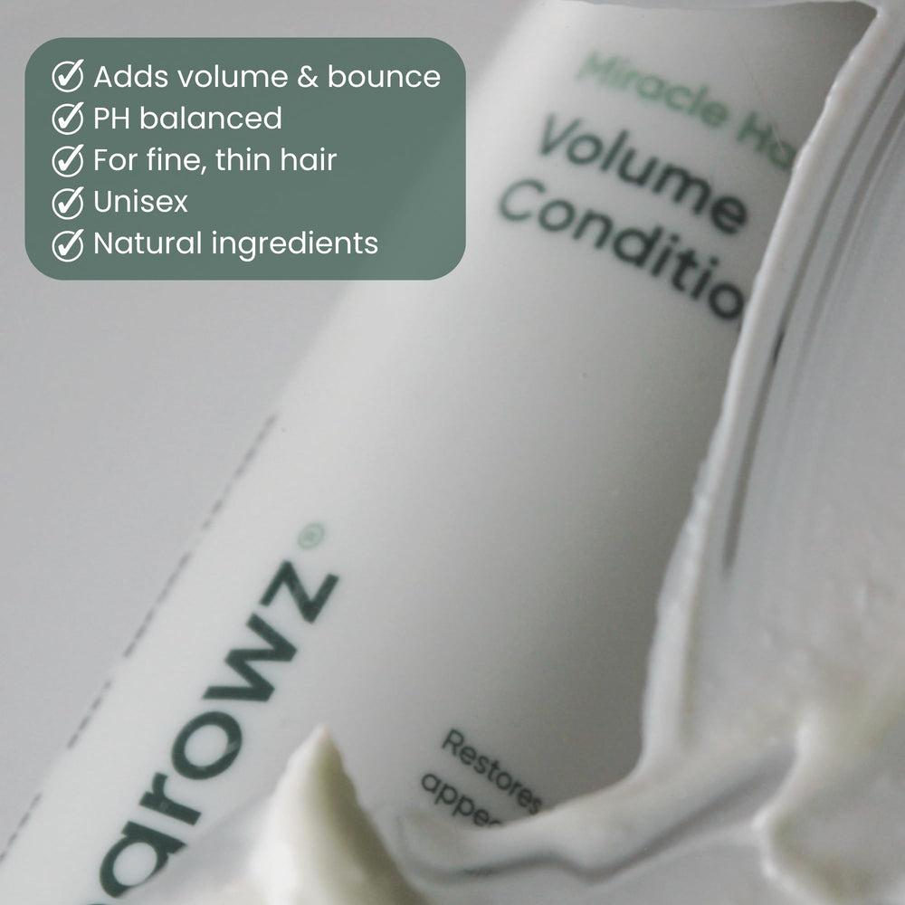 Regrowz Miracle Hair Volume Conditioner silky-finish after-drying impression