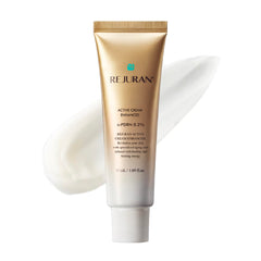 REJURAN Active Cream with DOT c-PDRN bottle supports elasticity and hydration.