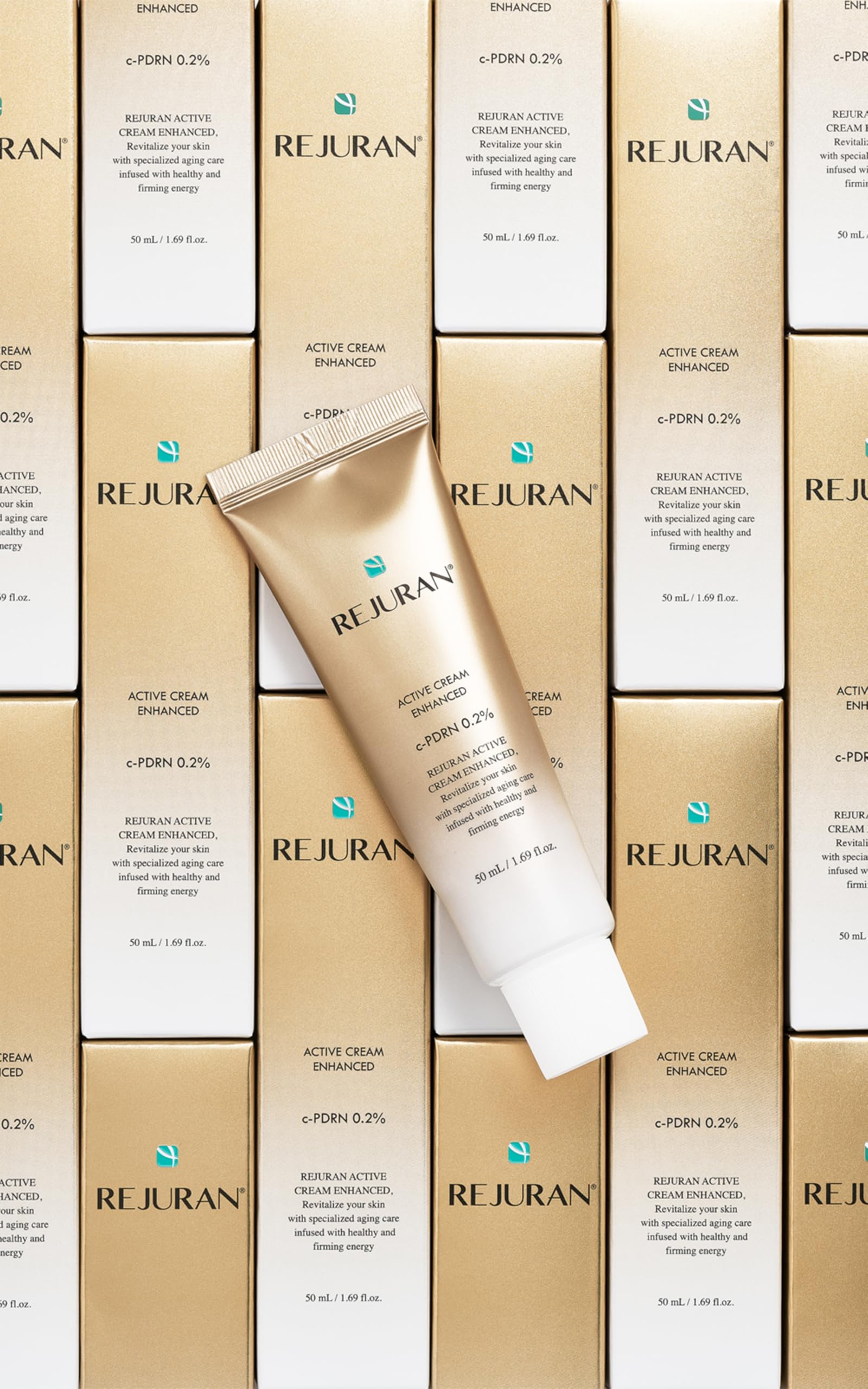Nourishing hydration from REJURAN Active Cream helps skin feel supple.