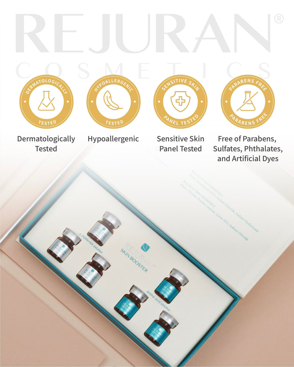 Routine application of REJURAN Active Cream fits into morning skincare rituals.
