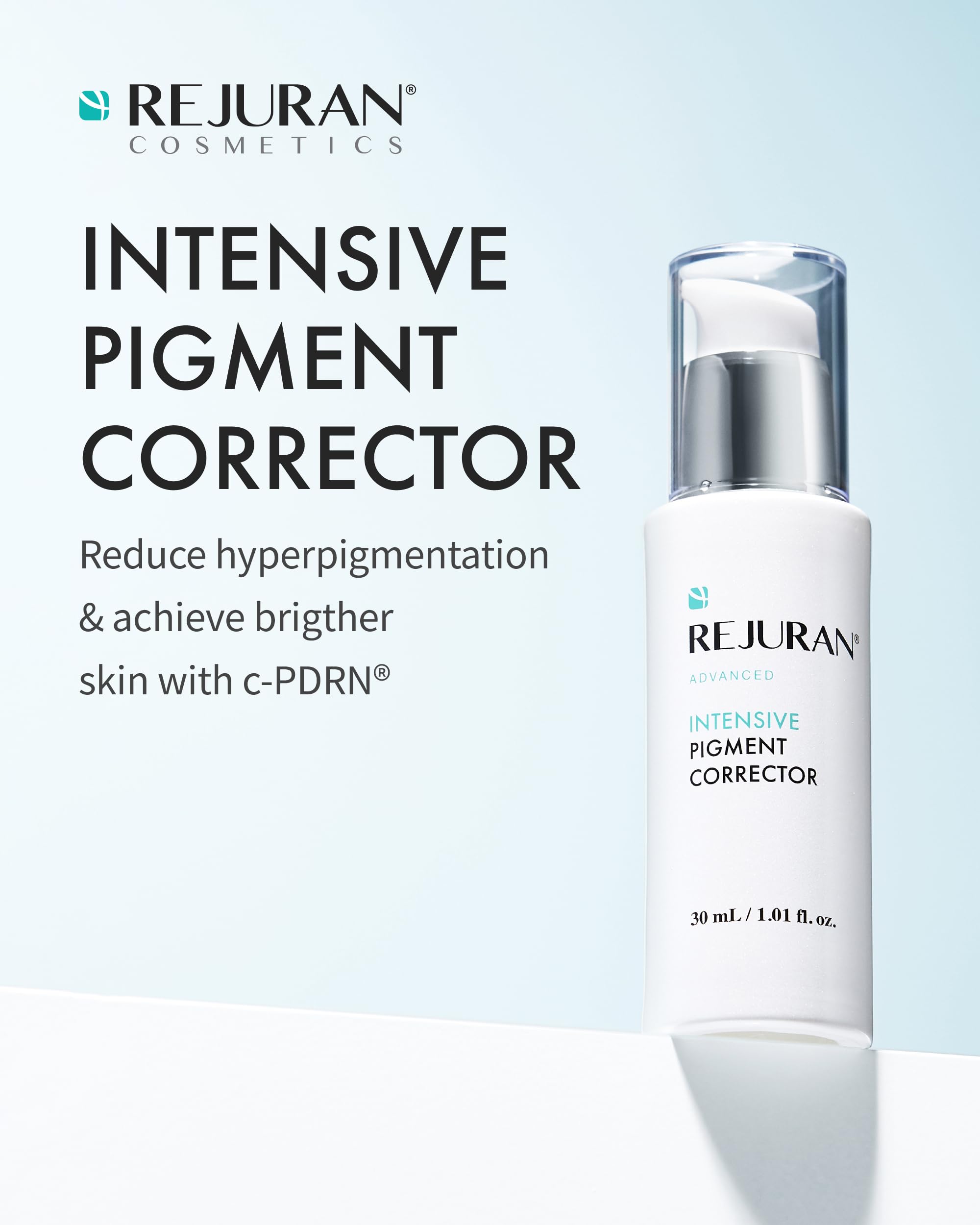 Applying REJURAN serum for targeted pigment reduction and smoothing