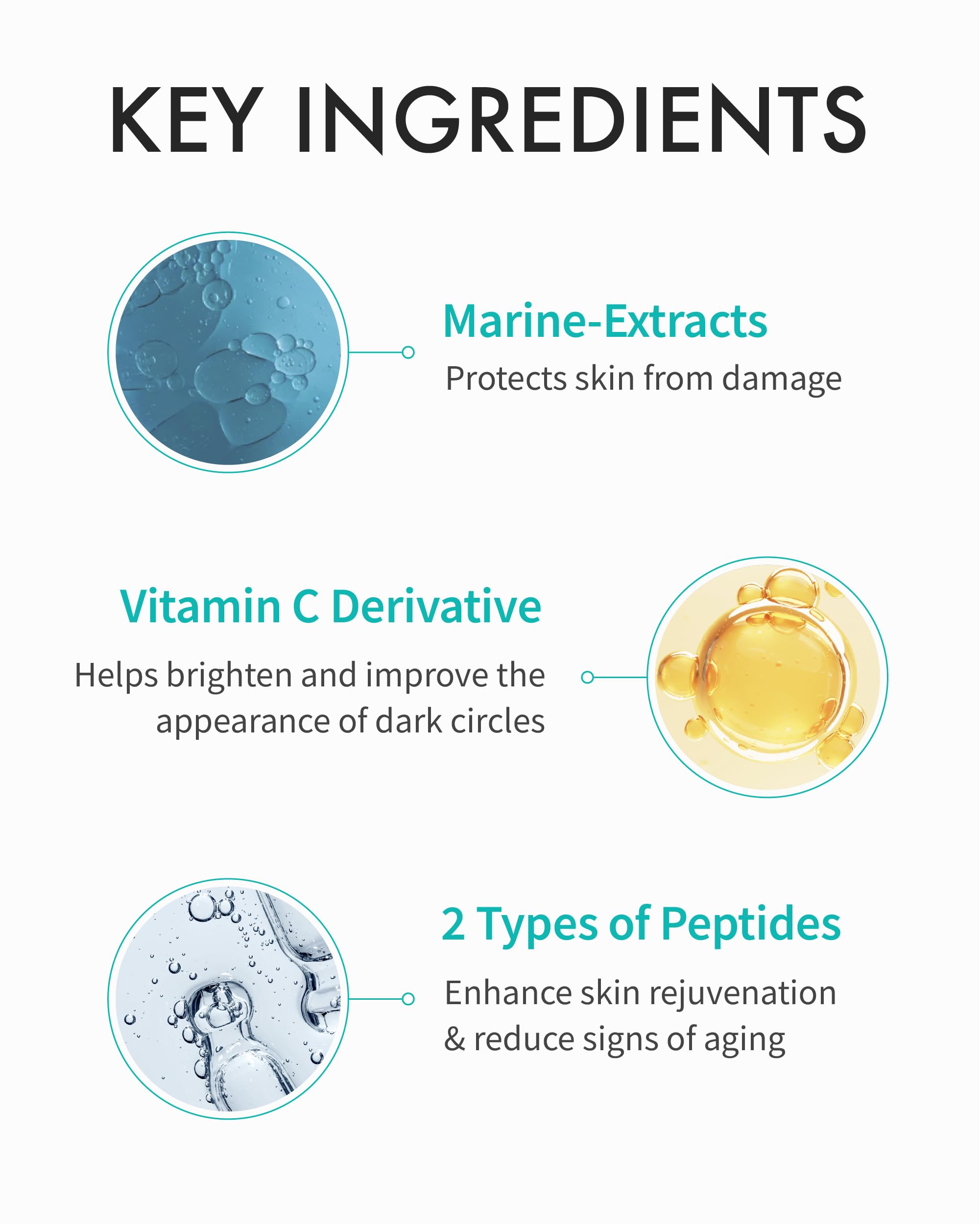 REJURAN Advanced Night Repair Eye Cream under-eye application demonstrates smooth coverage