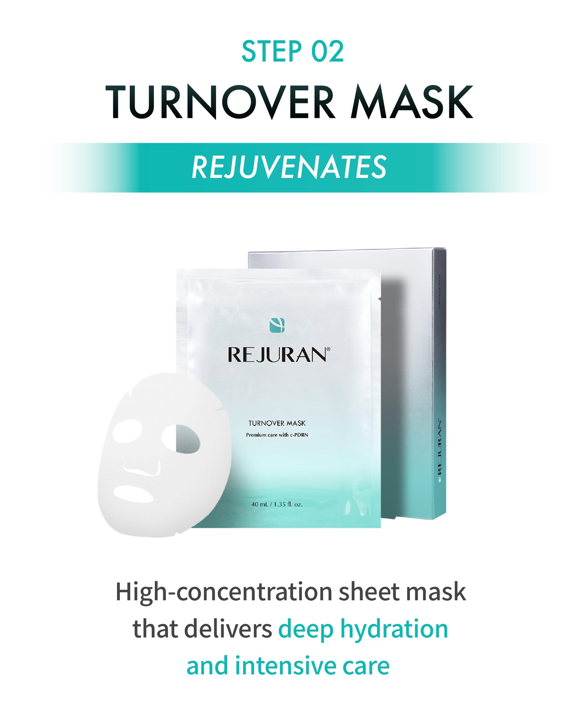 REJURAN CPDRN Lip Balm tube providing long lasting moisture for dry lips.