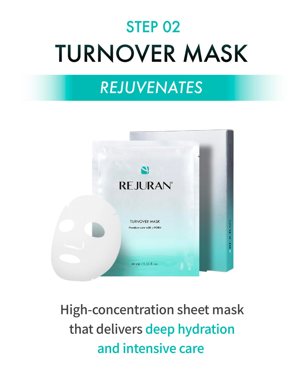 REJURAN CPDRN Lip Balm tube providing long lasting moisture for dry lips.