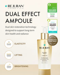 REJURAN Dual Effect Ampoule dropper-top view highlighting ceramide NP nourishment.