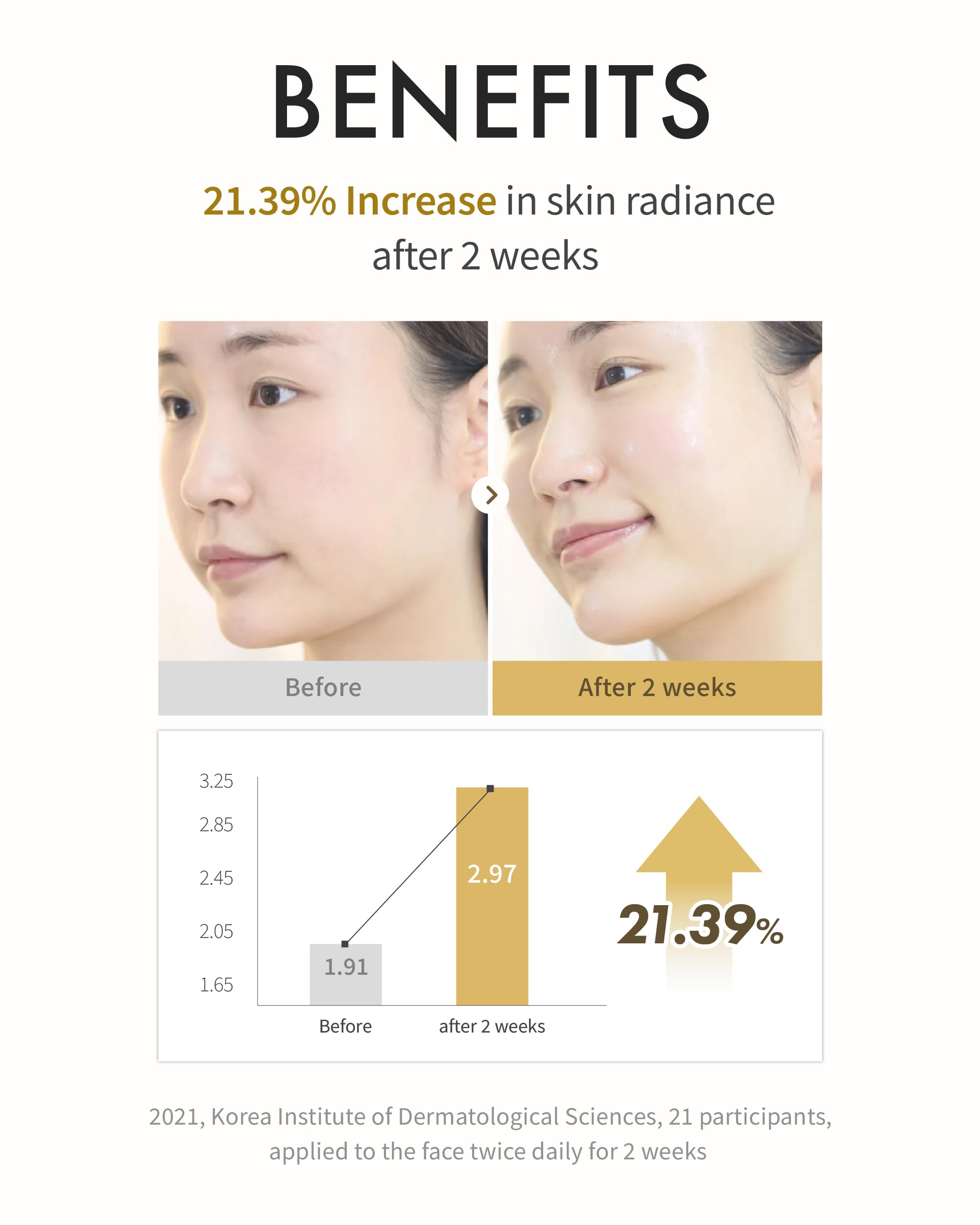 REJURAN Dual Effect Ampoule hydration-glow shot emphasizes lasting moisture retention.