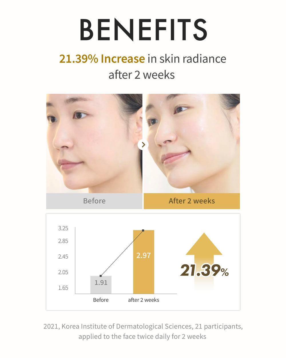 REJURAN Dual Effect Ampoule hydration-glow shot emphasizes lasting moisture retention.