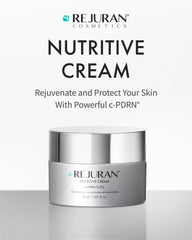 REJURAN Nutritive Cream with salmon serum infusion delivering deep hydration