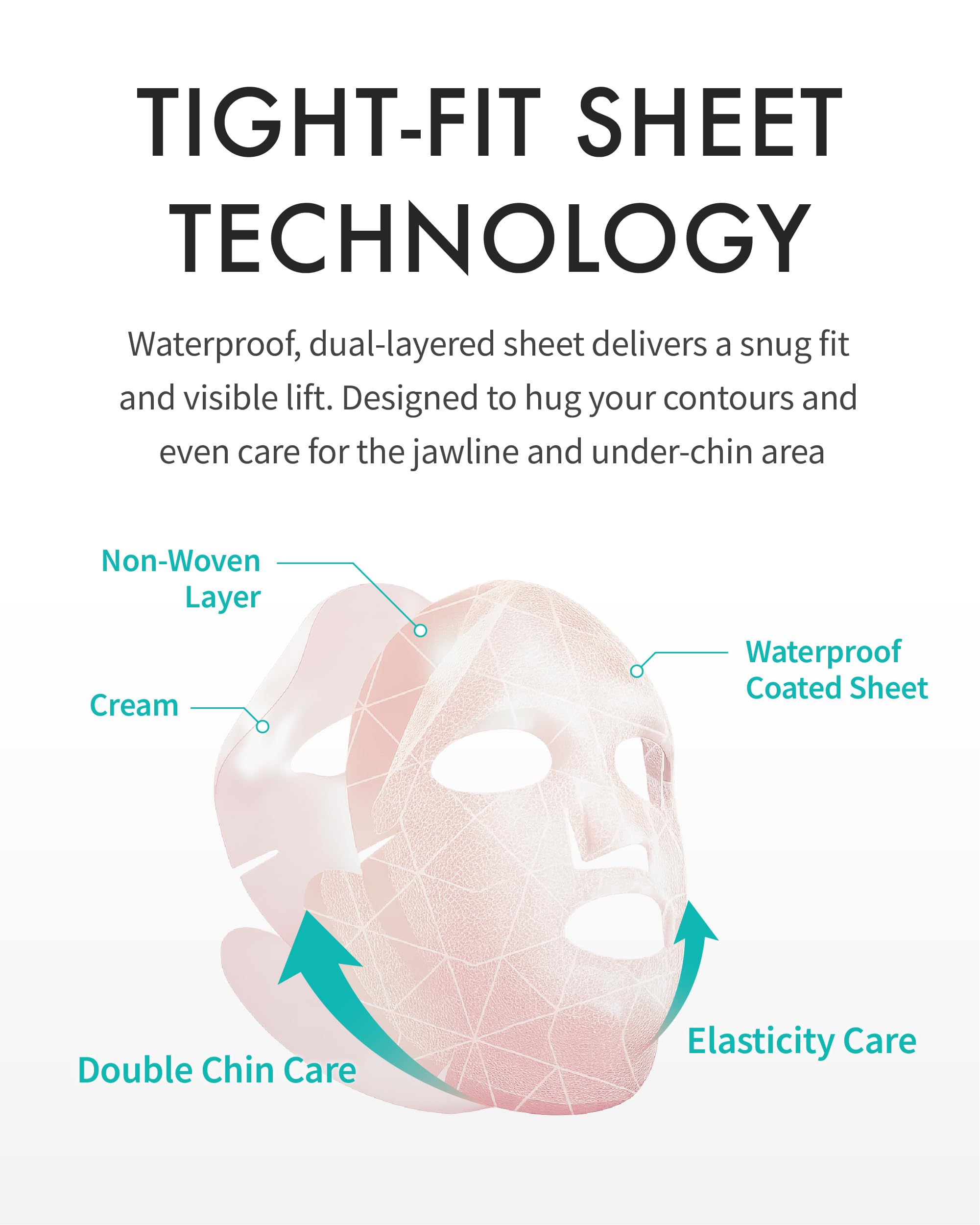 REJURAN Perfect V close-up showing dermatologist-tested, gentle care