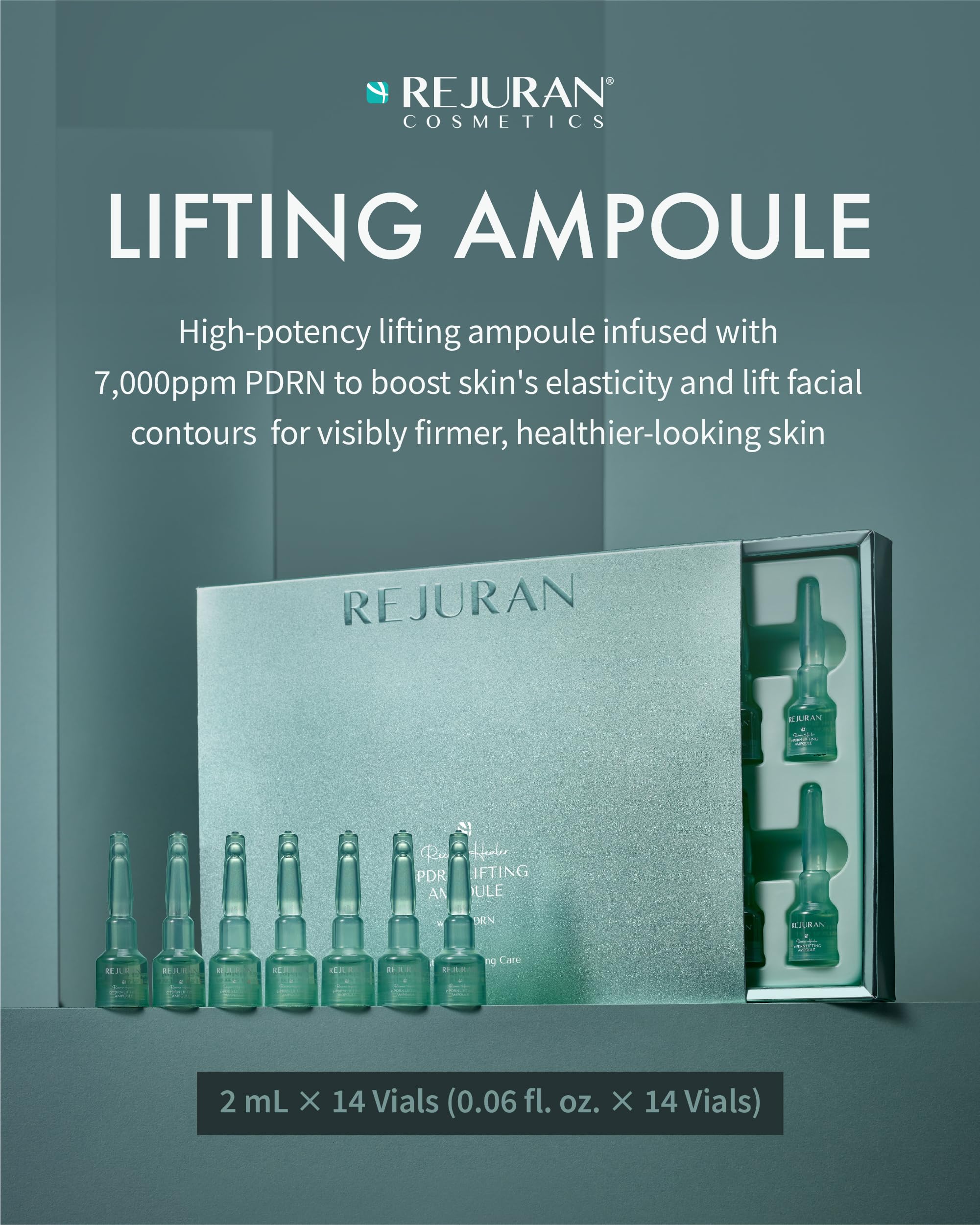 Opening REJURAN Recover c-PDRN Lifting Ampoule signals easy application