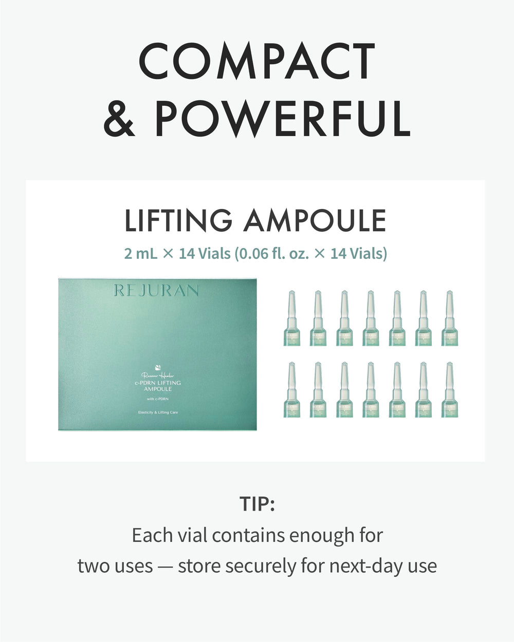 REJURAN’s minimal, fragrance-free design suits sensitive skin