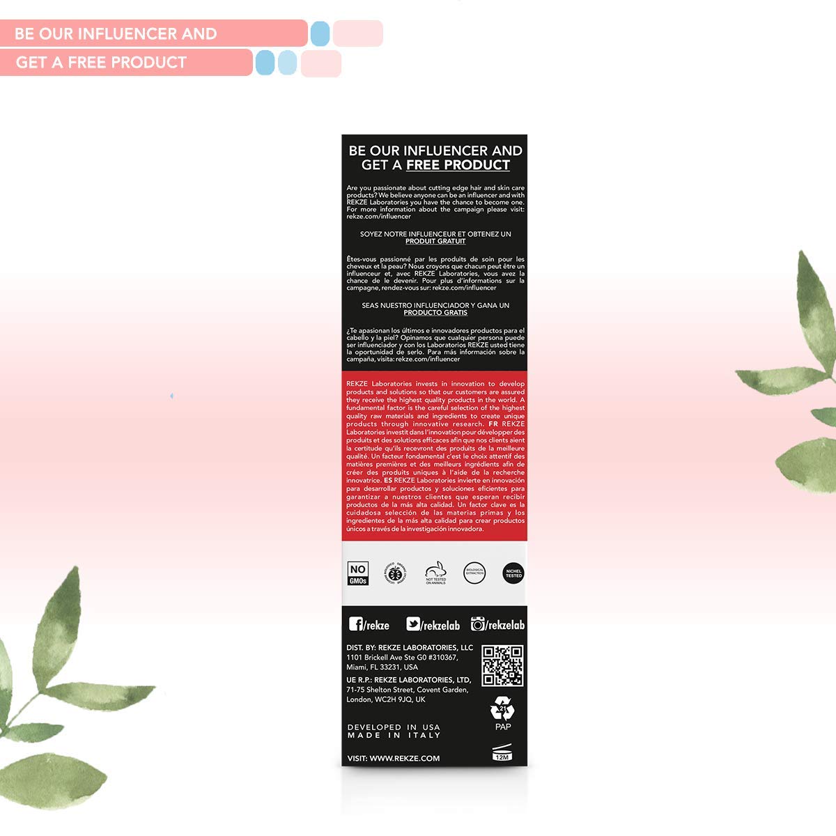 REKZE 63 shampoo foamy lather texture for cleansing and revival