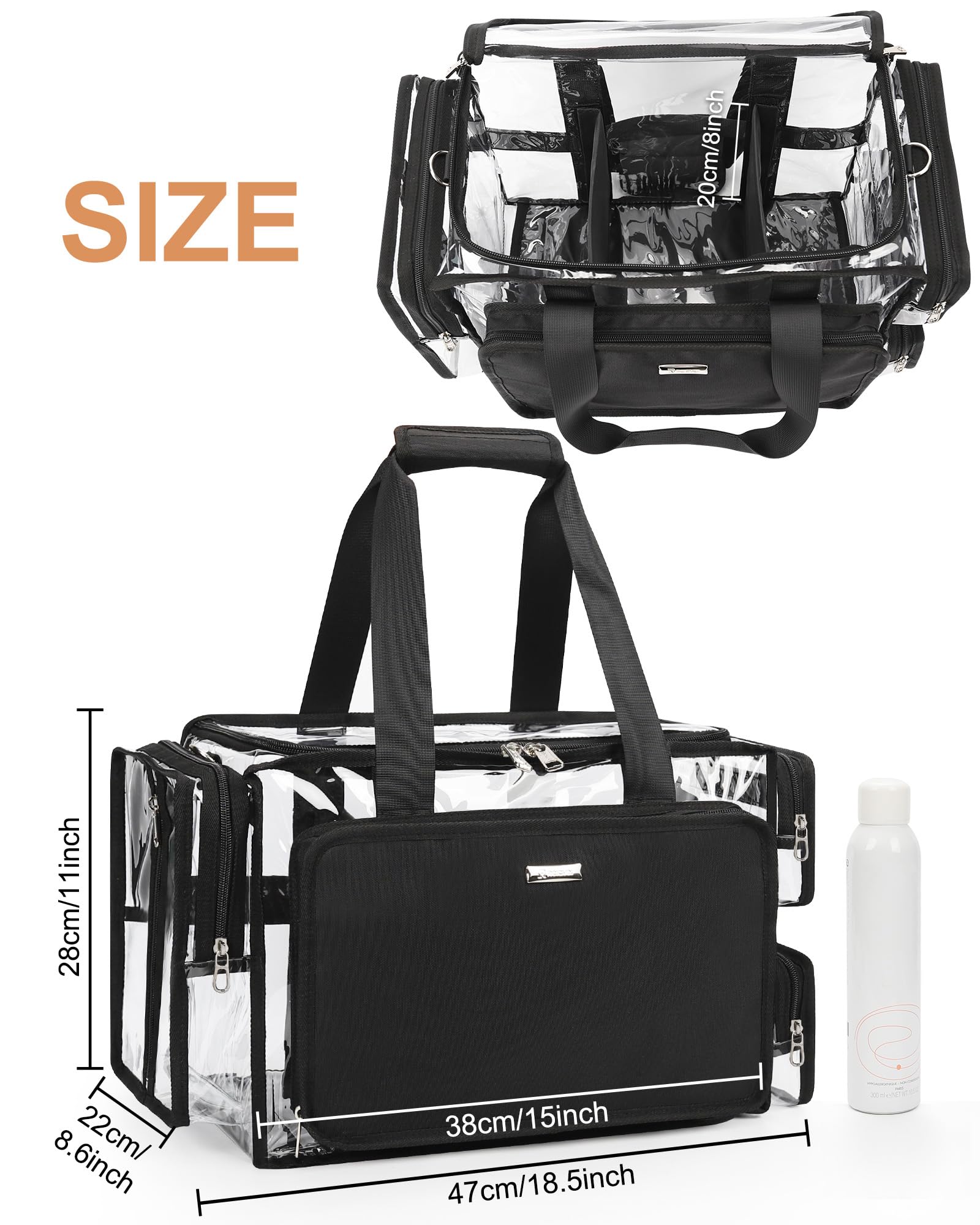 Relavel extralarge professional kit use for makeup artists and stylists