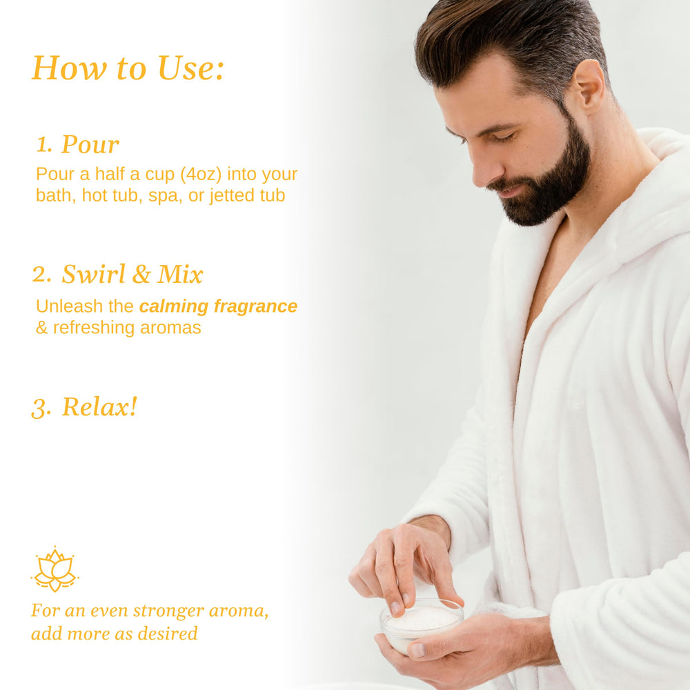 Relax Spa & Bath RX Therapy Joint blend pouch eases stiffness in spa soaks