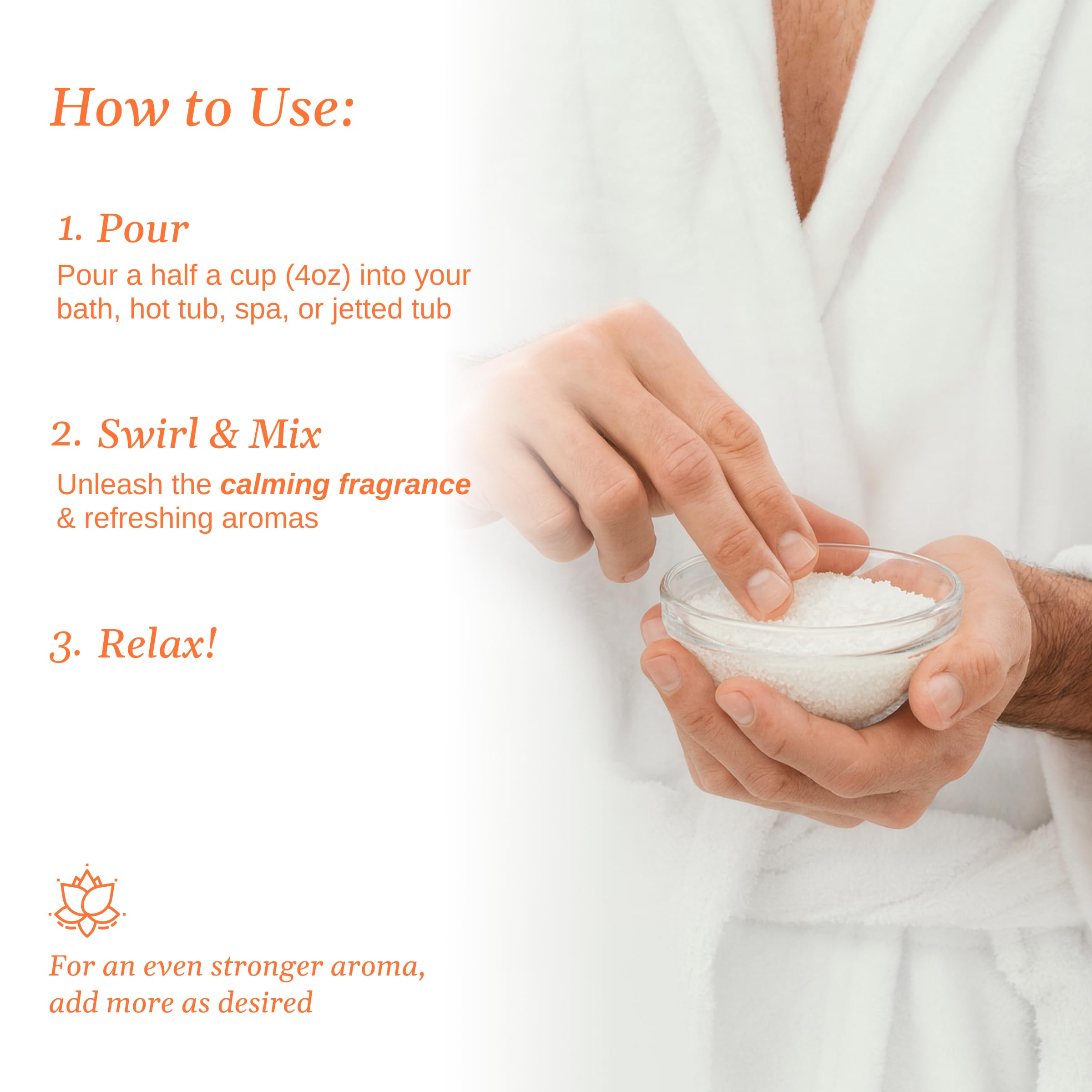 Relax Spa & Bath citrus aroma enhances morning bath ritual