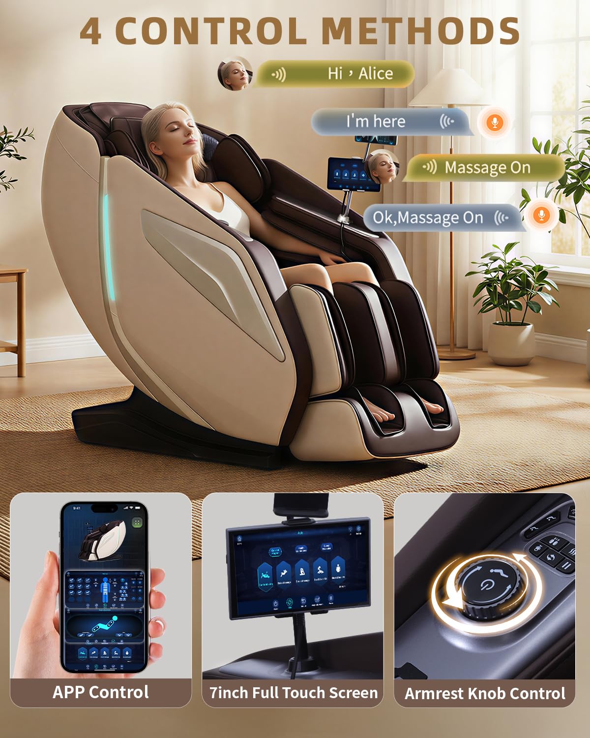 RelaxRelife heated back and legs enhance comfort during sessions