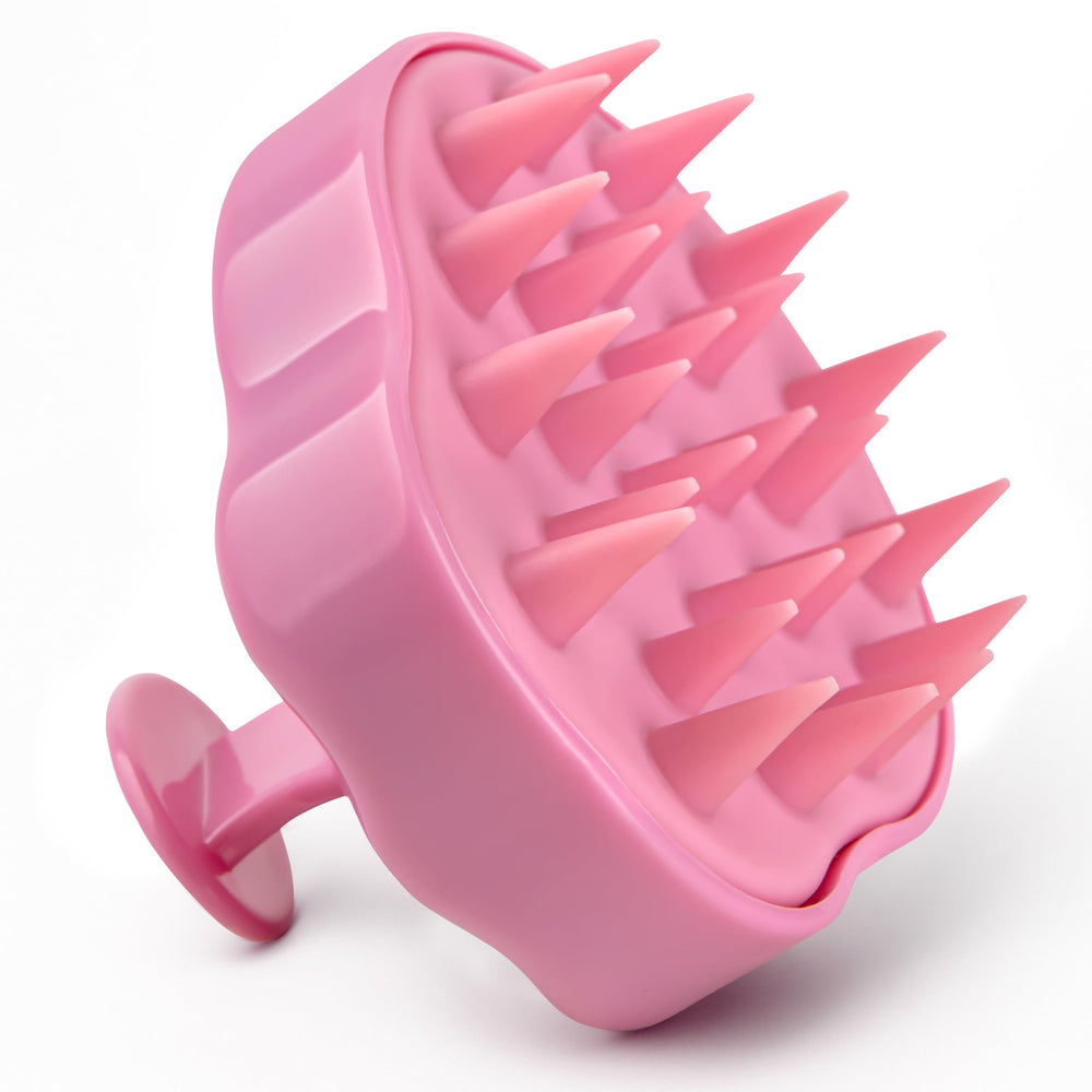 RELAXXO scalp massager with soft bristles for gentle cleansing and scalp comfort.