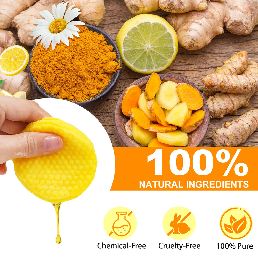 ReliCo Turmeric cleansing pad travel-sized pack ideal for on-the-go skincare.