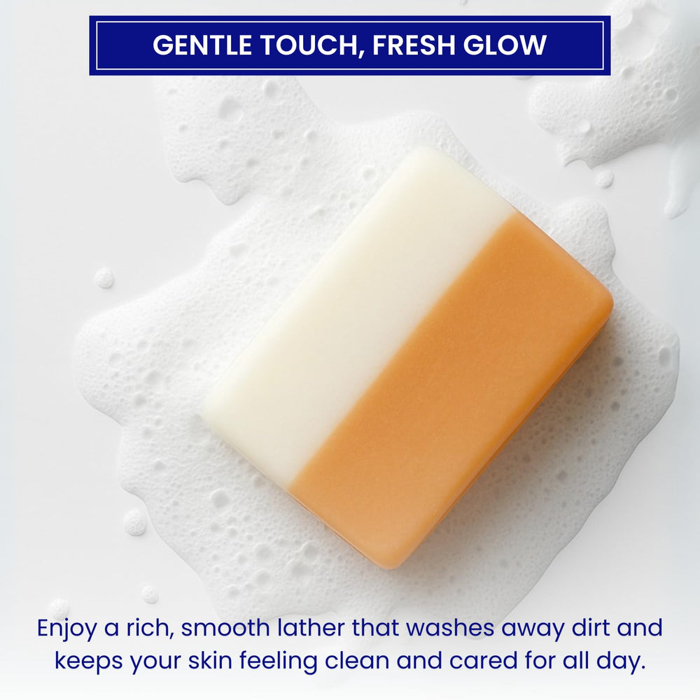 Relumins glutathione soap packaging detail showcases product branding