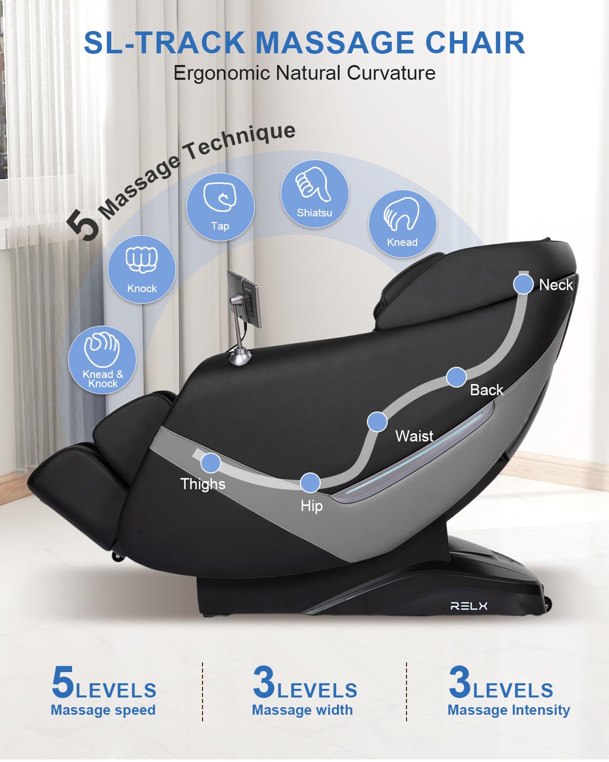 RELX foot rollers offering a deep massage from toes to heels.