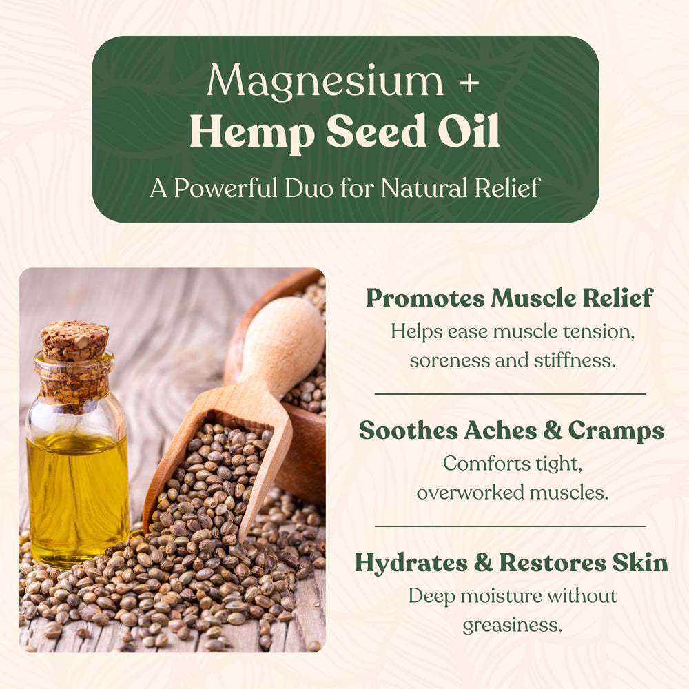 Remedy Mama Magnesium Cream applied to hand for gentle massage