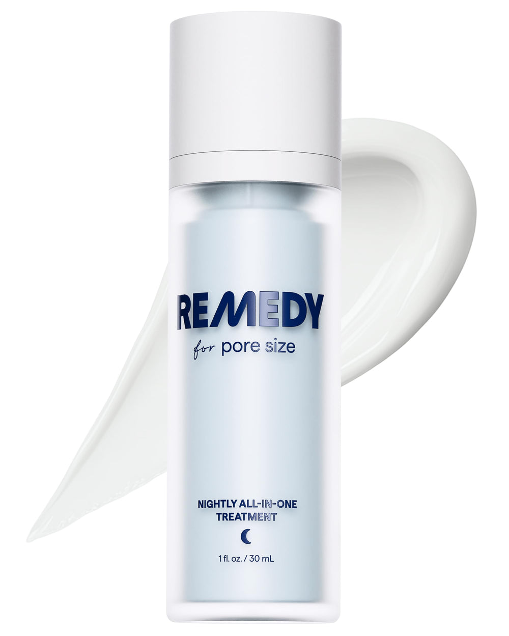 Remedy Science Pore Size Serum bottle close-up for smoother skin